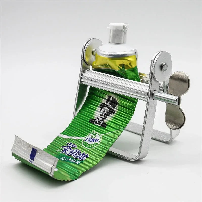 Stainless Steel Silver Toothpaste Squeezer