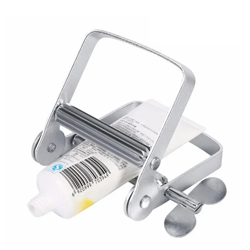 Stainless Steel Silver Toothpaste Squeezer