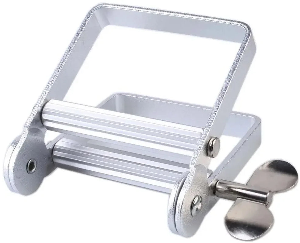 Stainless Steel Silver Toothpaste Squeezer
