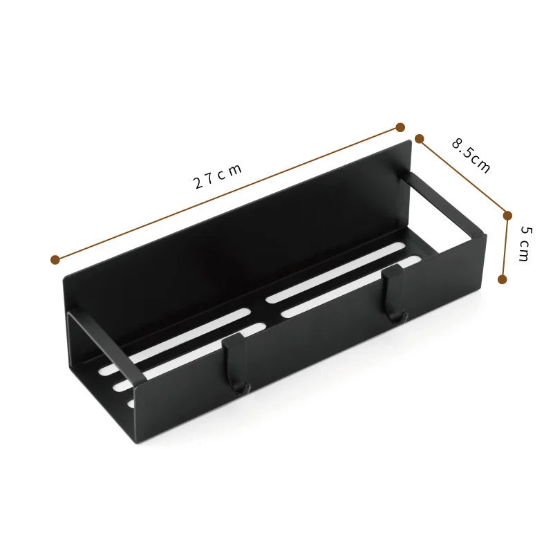 Refrigerator Magnetic Shelf Spice Sundry Side Storage Rack Hanging Basket Space Saving Kitchen Organizer Shelf Household Holder